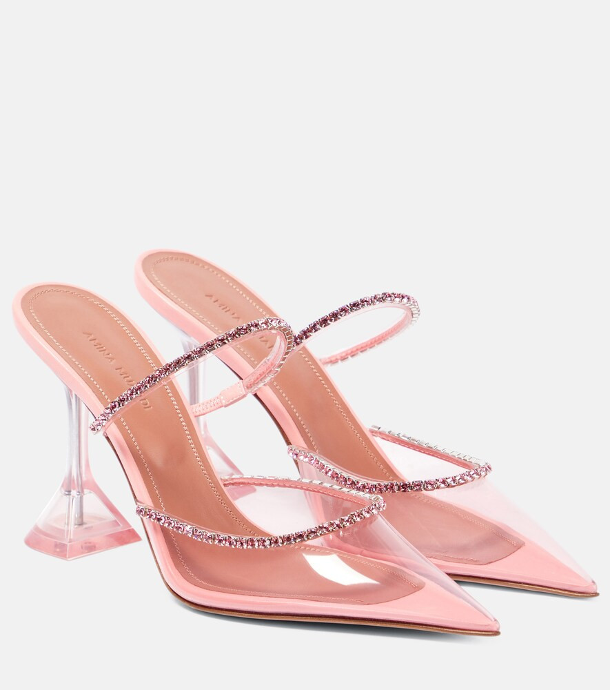 Gilda Glass embellished mules | Mytheresa (US/CA)