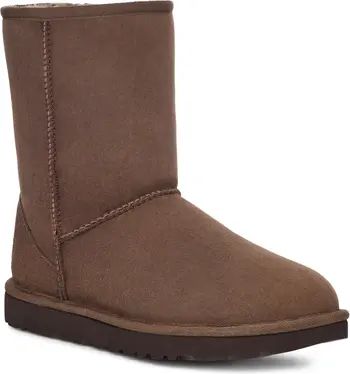 Classic II Genuine Shearling Lined Short Boot (Women) | Nordstrom