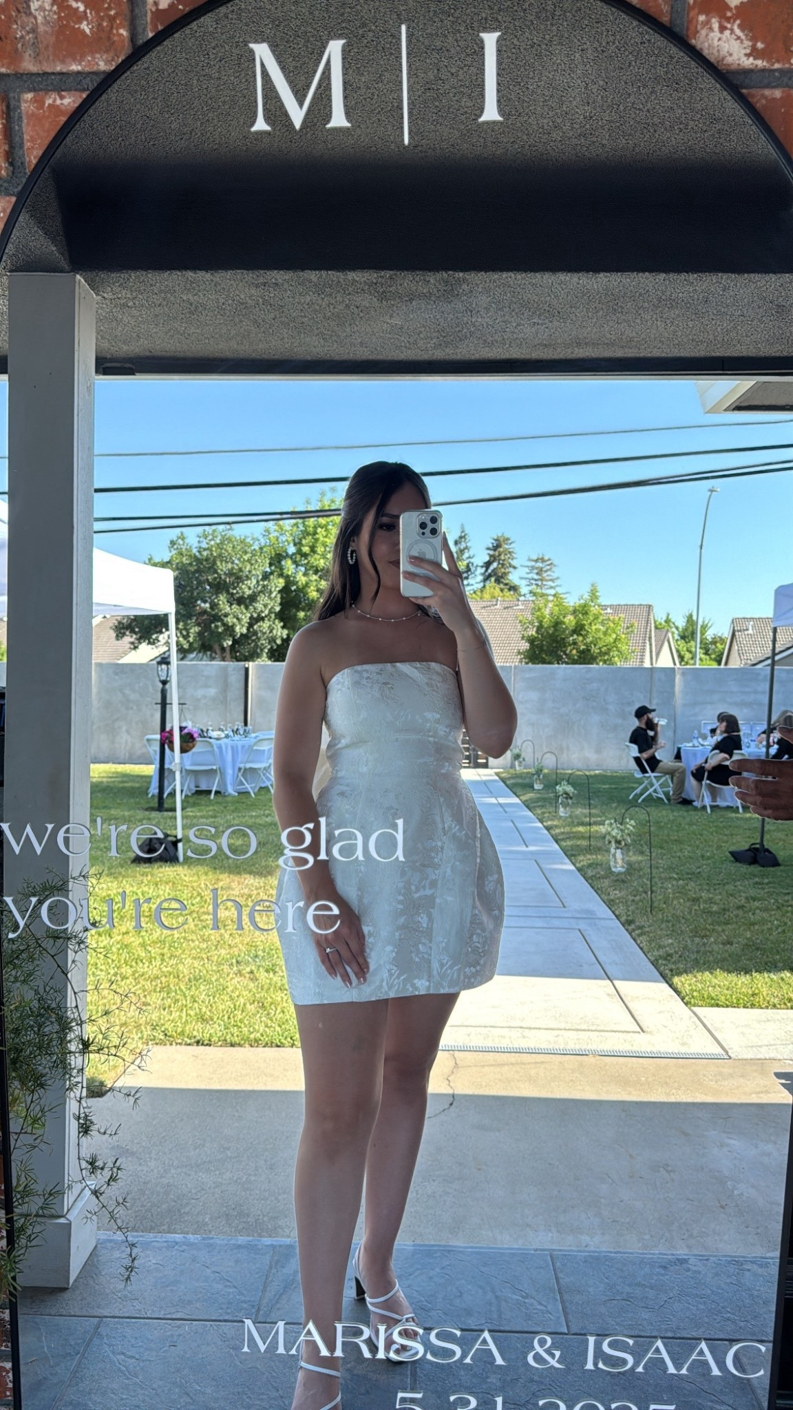 Engagement party dress🤍