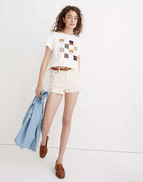 The Perfect Jean Short in Vintage Canvas Wash | Madewell