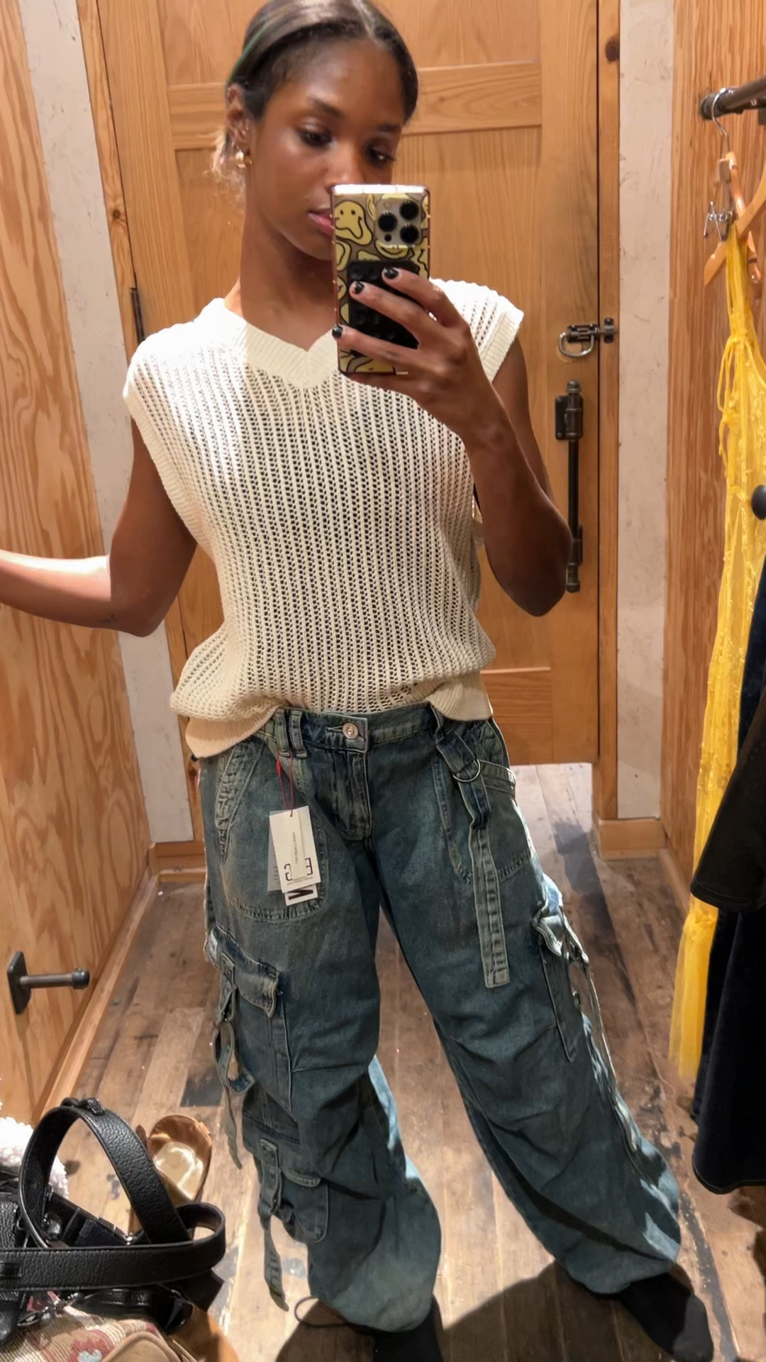 Cargo jeans and a knitted men’s vest? Yes please. Love this look from Urban Outfitters ✨

#LTKSeasonal #LTKVideo #LTKstyletip