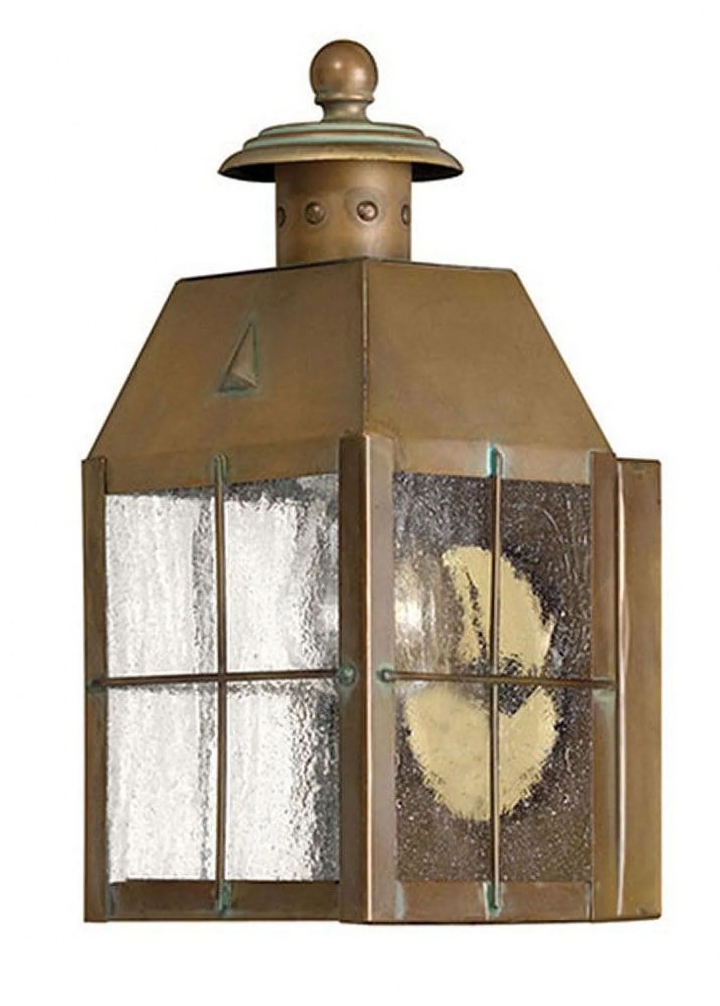 Hinkley Lighting - Nantucket - Brass Outdoor Lantern Fixture in | Walmart (US)