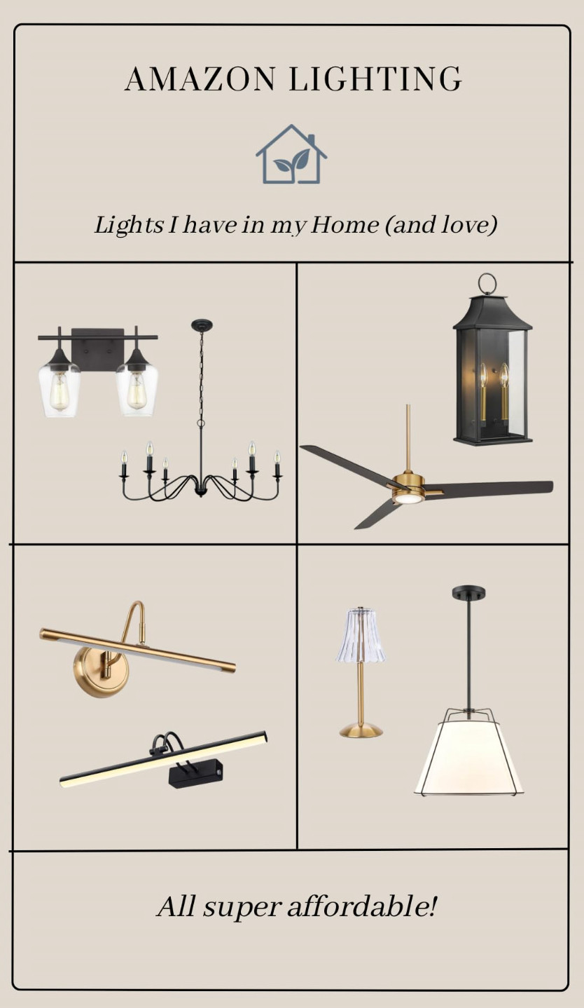 Super affordable Amazon lighting! 🏠✨ 

 #LTKU #LTKHome #LTKSaleAlert
