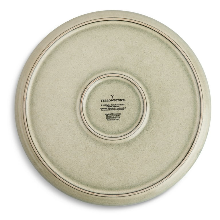 Yellowstone Ceramic Round Dinner Plate, Kayce Collection | Walmart (US)