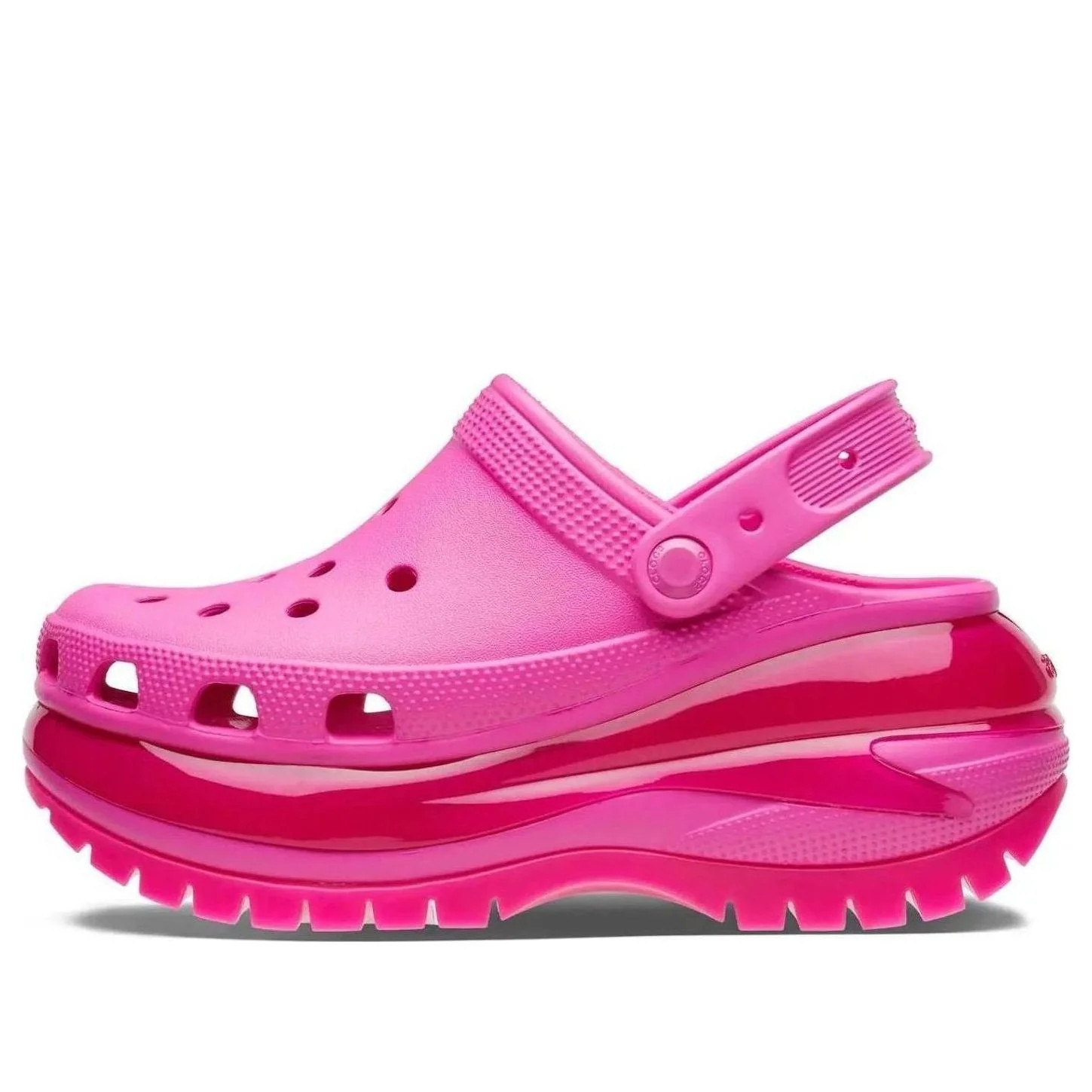 Crocs Classic Mega Crush Clog 'Pink' 207988-6UB | KICKS CREW