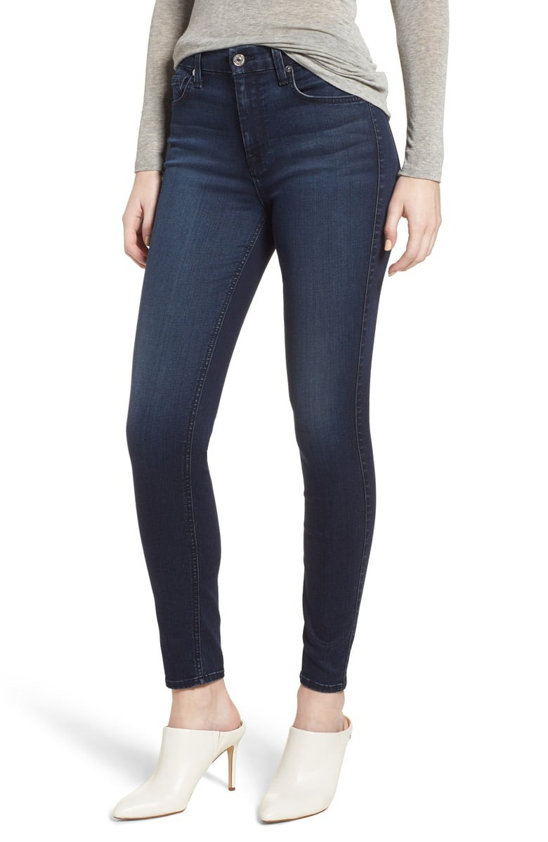 7 For All Mankind® b(air) High Waist Ankle Skinny Jeans (Blue Black Estate) | Nordstrom