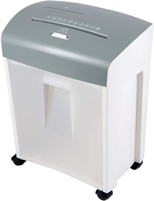 Zoomyo 10-Sheet Cross-Cut Paper Shredder, P-4 High Security for Home and Small Office Use, Shreds... | Amazon (US)