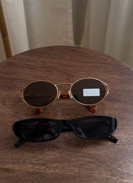 Ysl SL 557 sunglasses, miu miu MU 52YS sunglasses