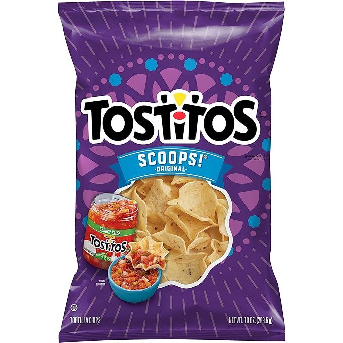 Tostitos Scoops Tortilla Chips, 10oz Bag | Amazon (US)