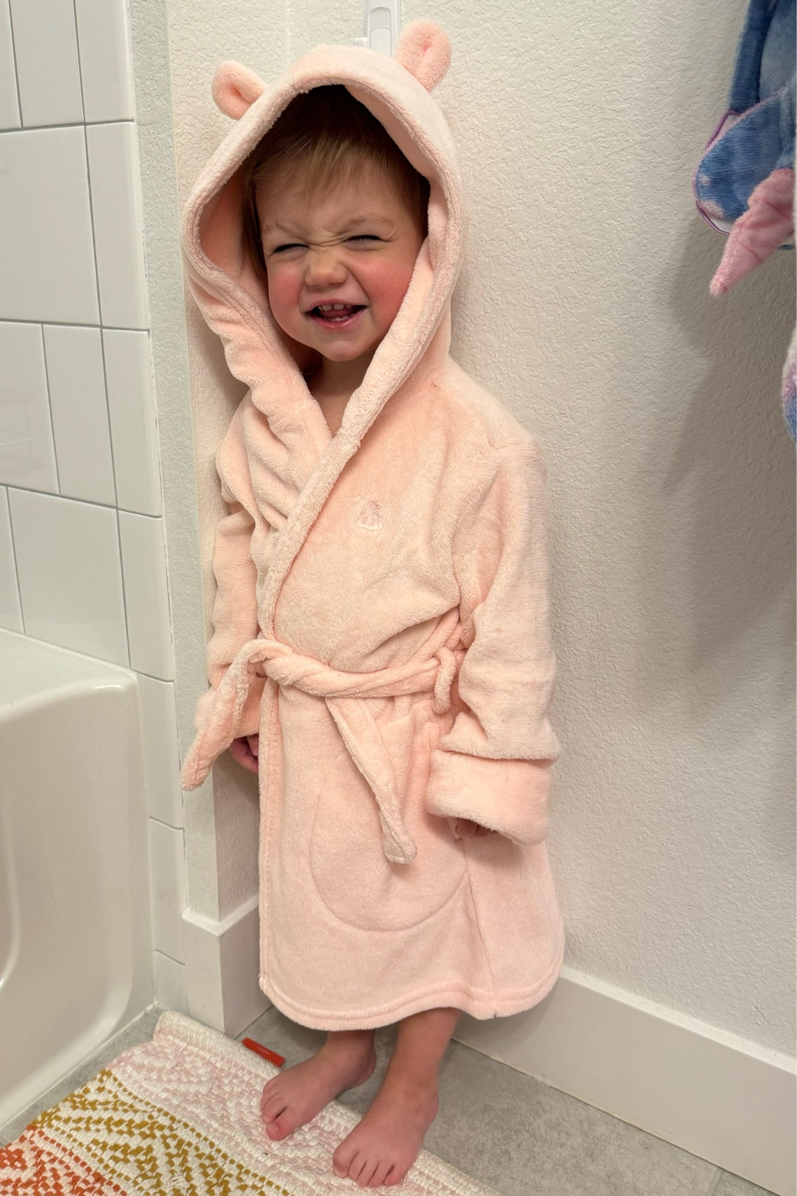 There is nothing Viv loves more than this robe 😂

#LTKkids #LTKsalealert #LTKbaby