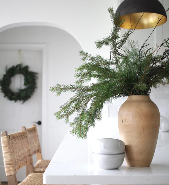 Barclay Wood Vase | Pepper + Vetiver