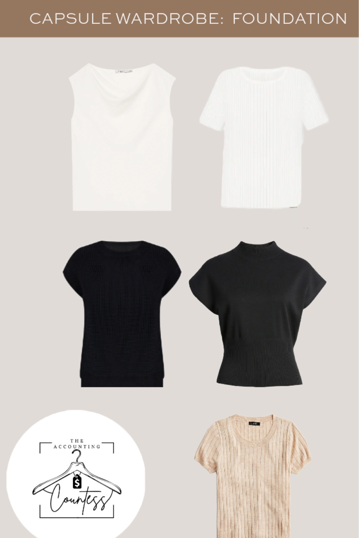 Capsule wardrobe foundation 

#LTKworkwear