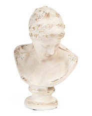 26in Classic Distressed Magnesium Bust Statue | Marshalls