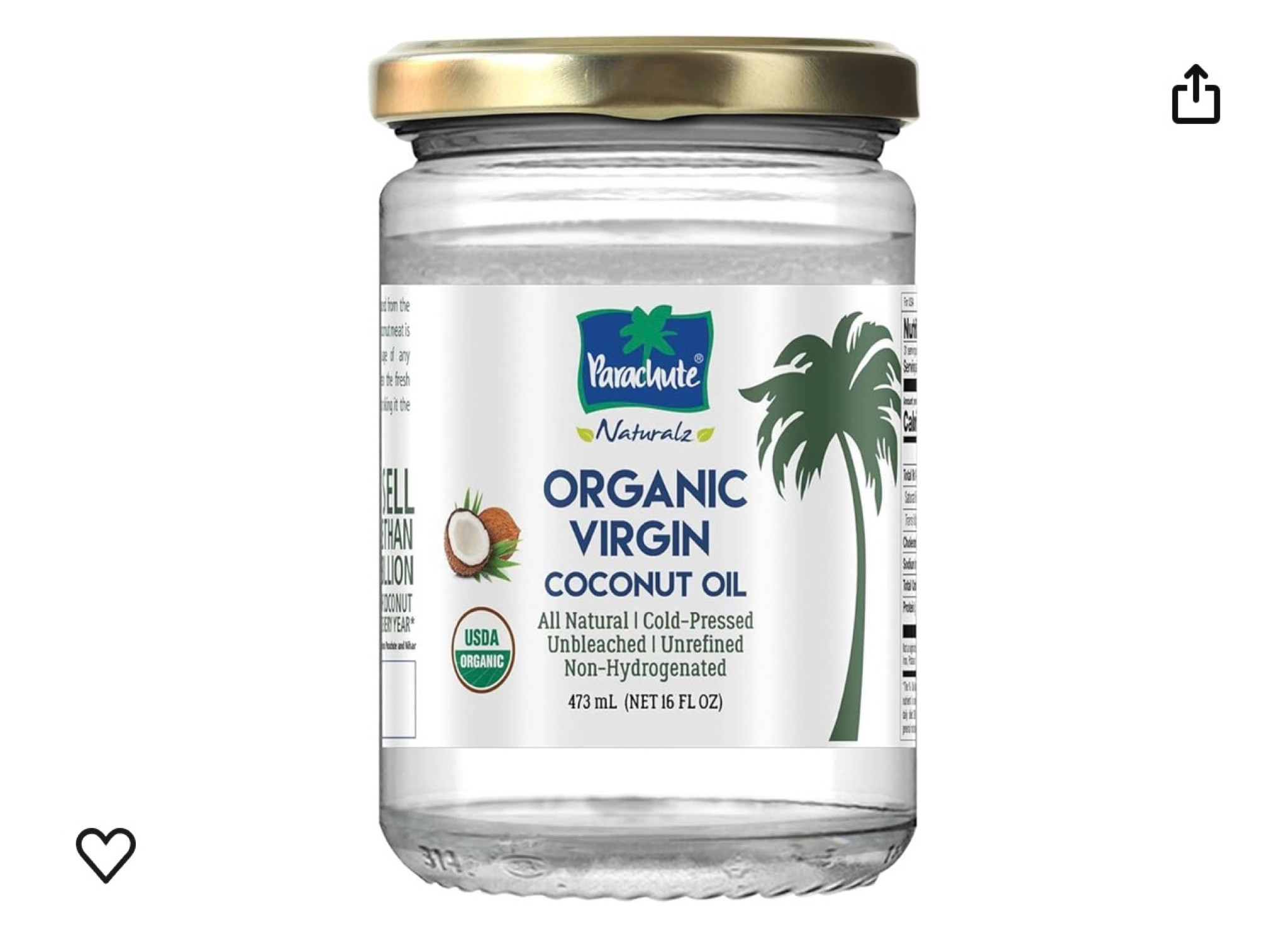Organic Virgin coconut oil 

#LTKFitness #LTKFamily #LTKHome