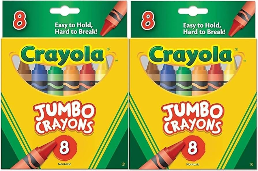 Amazon.com: Crayola 52-0389 Crayons Jumbo, Pack of 2 : Toys & Games | Amazon (US)