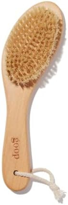 goop Beauty Dry Brush | Exfoliating & Detoxifying for Dry Skin | Wooden Brush with Natural Biodeg... | Amazon (US)