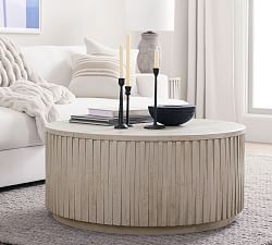 Coloma Round Storage Coffee Table (40") | Pottery Barn (US)