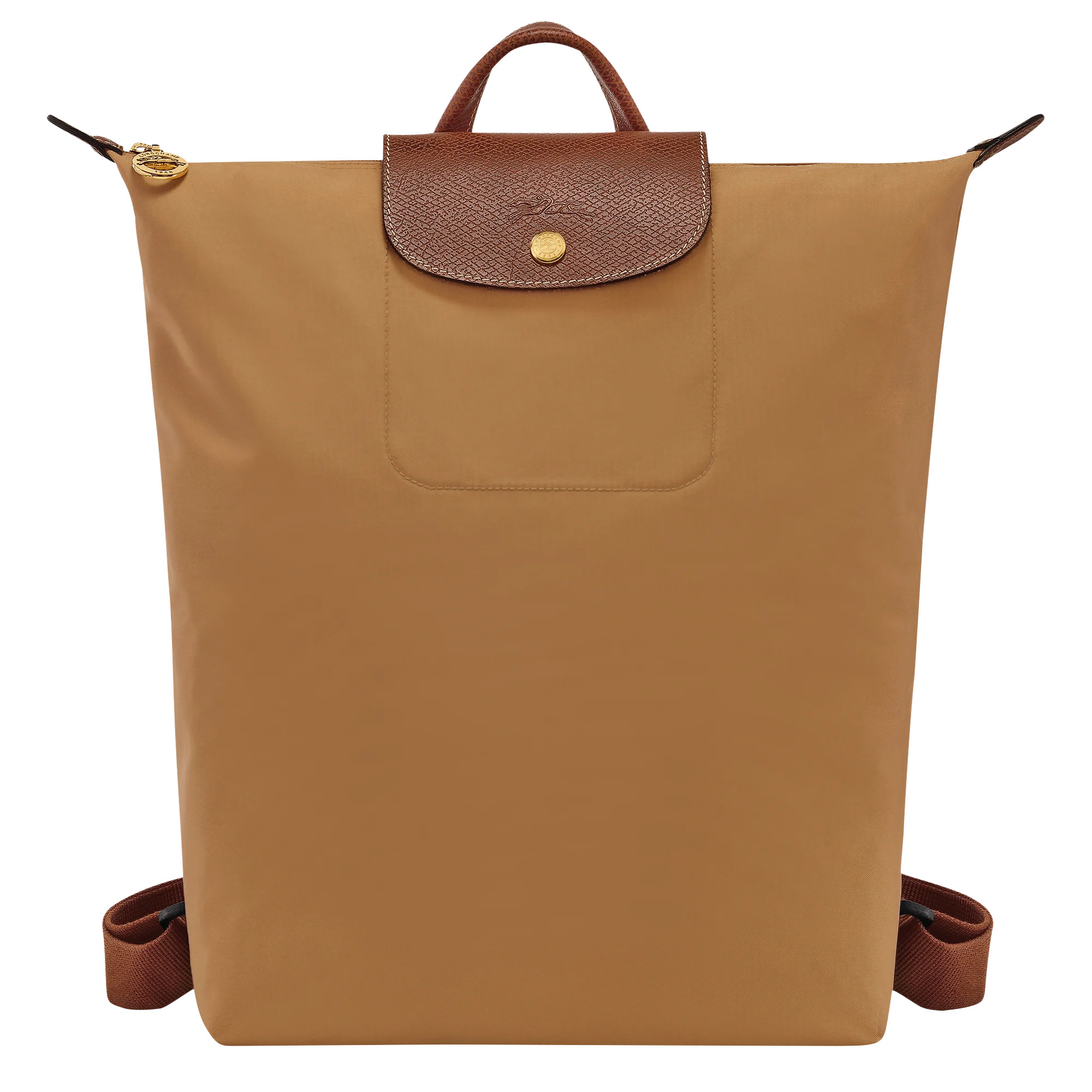 Le Pliage Original M Backpack Fawn - Recycled canvas | Longchamp US | Longchamp