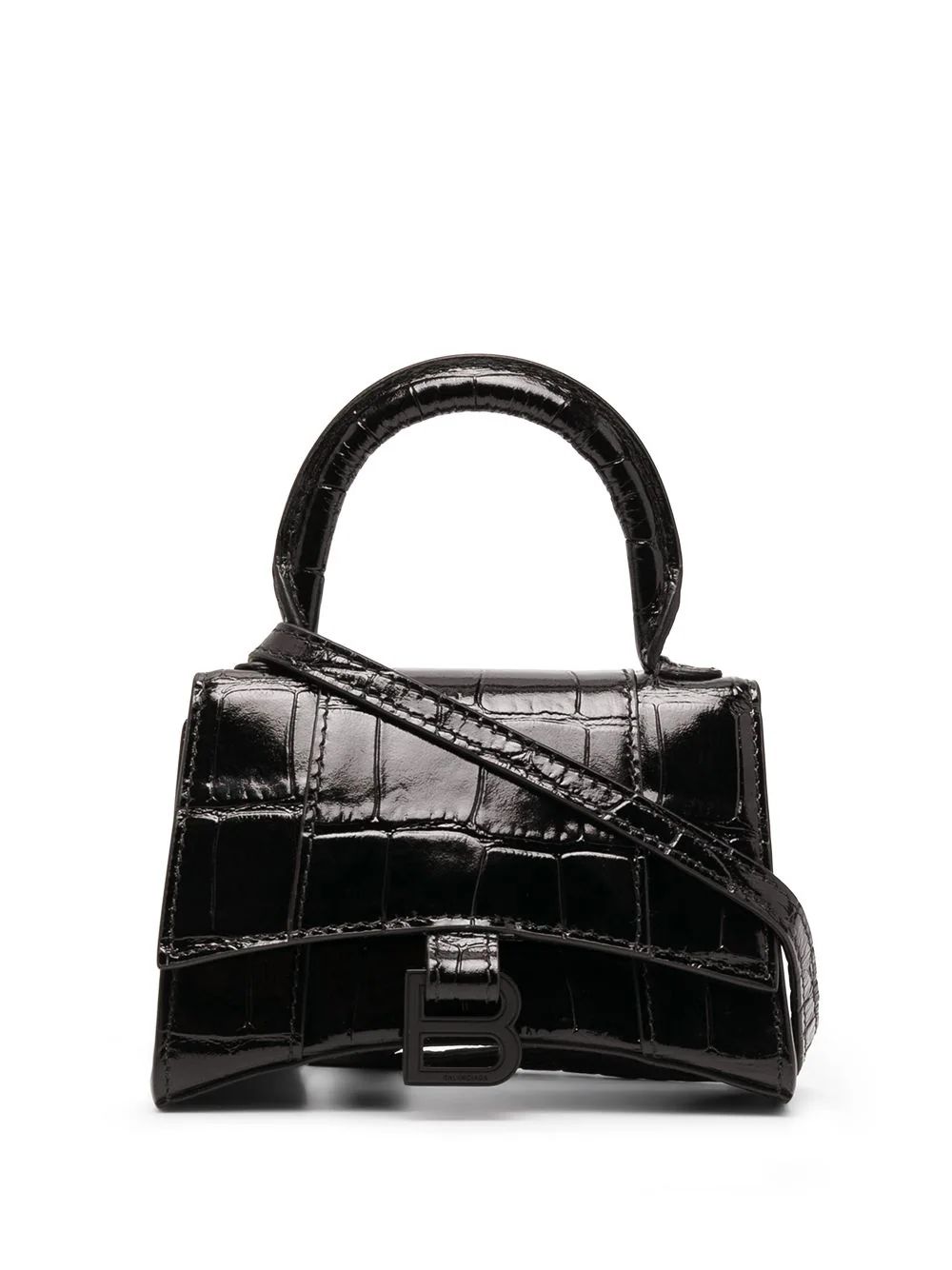 Balenciaga Tote Hourglass Mini - Farfetch | Farfetch Global