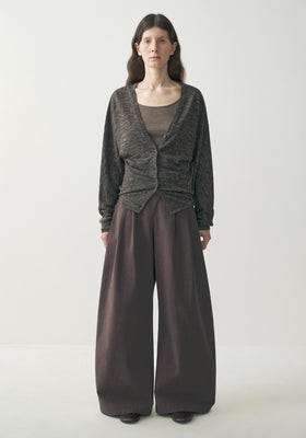 Asymmetric Cotton Pants | INSIS