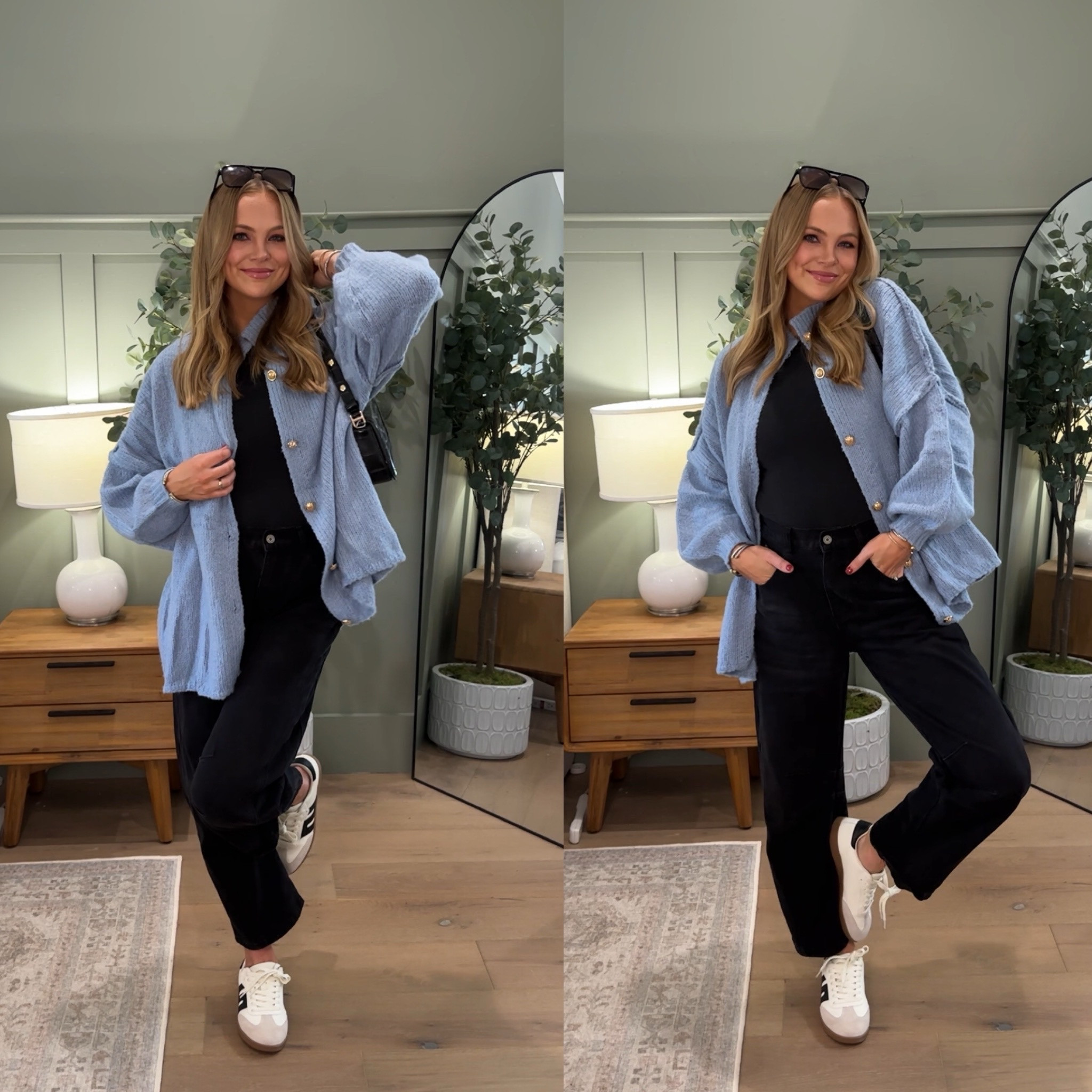 Amazon fall fashion
Fall outfit 
Cardigan 
Sweater 
Affordable fashion 
Cozy 
black barrel jeans
Sneakers 