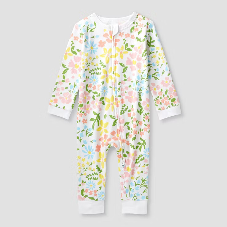 Baby Mommy & Me Matching Family Footed Pajama - White | Target
