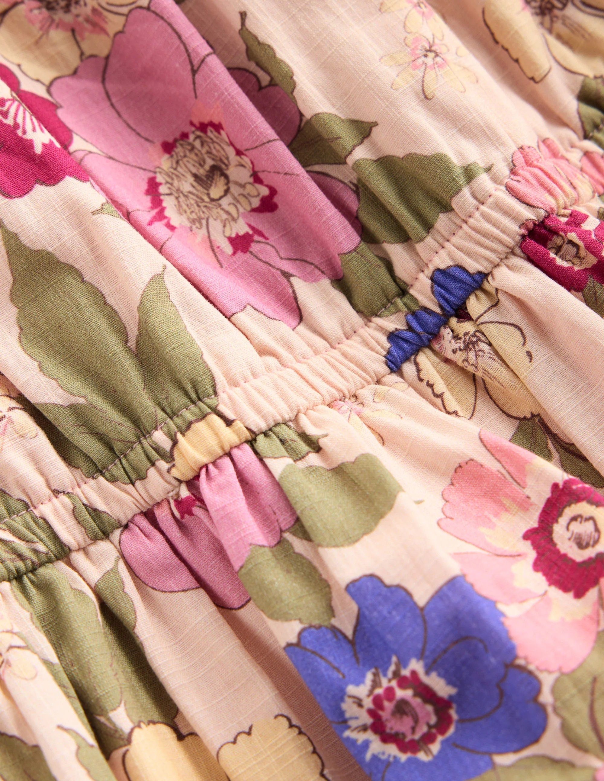 Gathered Woven Dress
                    
                      
                        Blooming... | Boden (US)