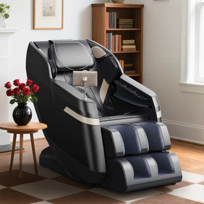 Laimas Full Body Massage Chair with Air Bags, Zero Gravity, 3D L Track, Heat Therapy, Foot Roller, Shiatsu Recliner, Bluetooth Control | Wayfair North America