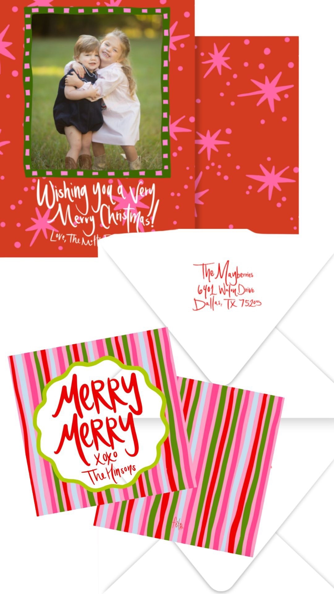 All my Christmas Cards and paper goods I just purchased from the cutest online store! I added a photo to the front and back and I am so excited to send these to my family! 

#LTKFamily #LTKHoliday #LTKSeasonal