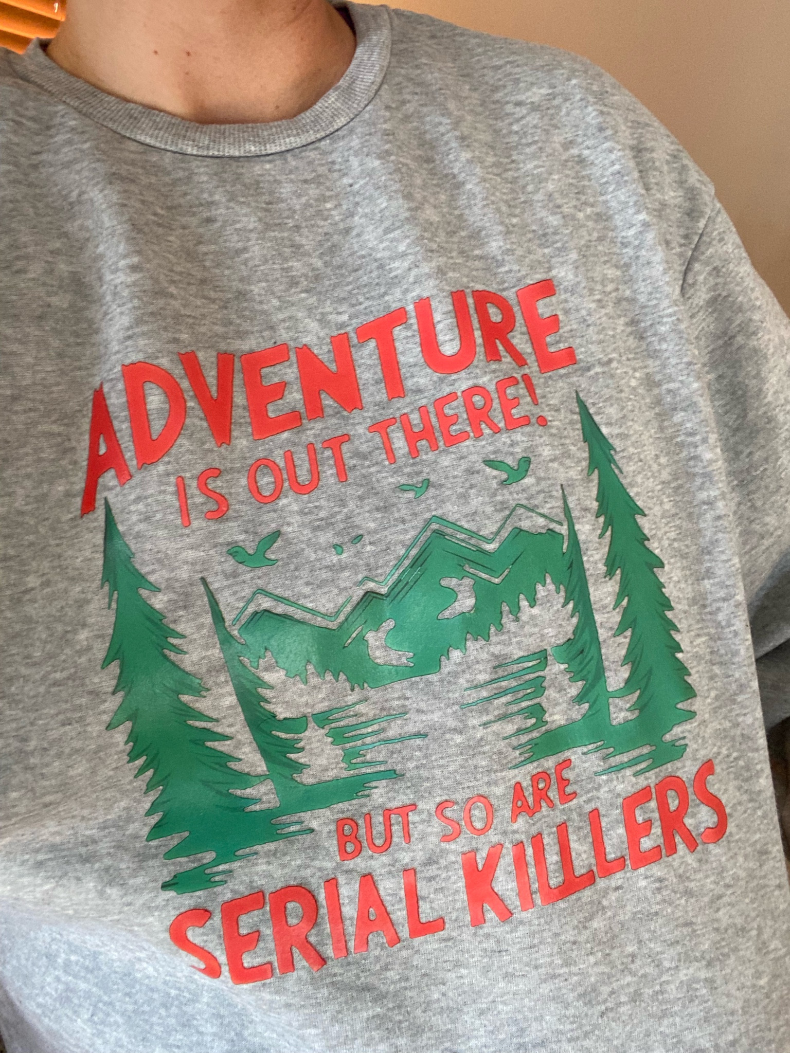 Obsessed with my new sweatshirt. 
SHEIN size 12(XL)

#LTKSaleAlert #LTKMidsize #LTKFindsUnder50