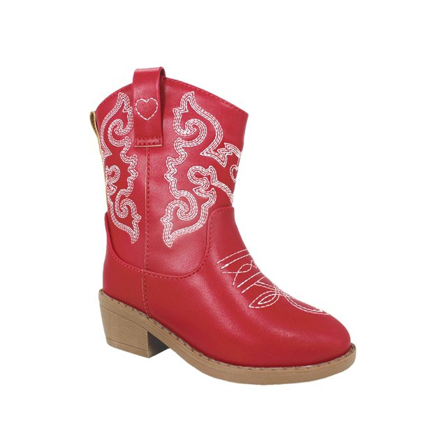 Pawz Little and Big Girls Western Boots, Sizes 5-3 | Walmart (US)