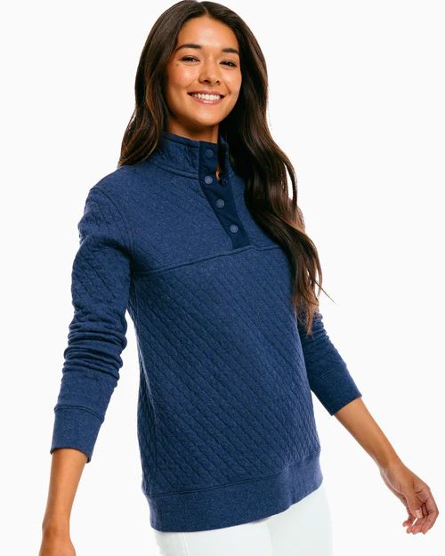 Makenzie Quilted Pullover | Southern Tide