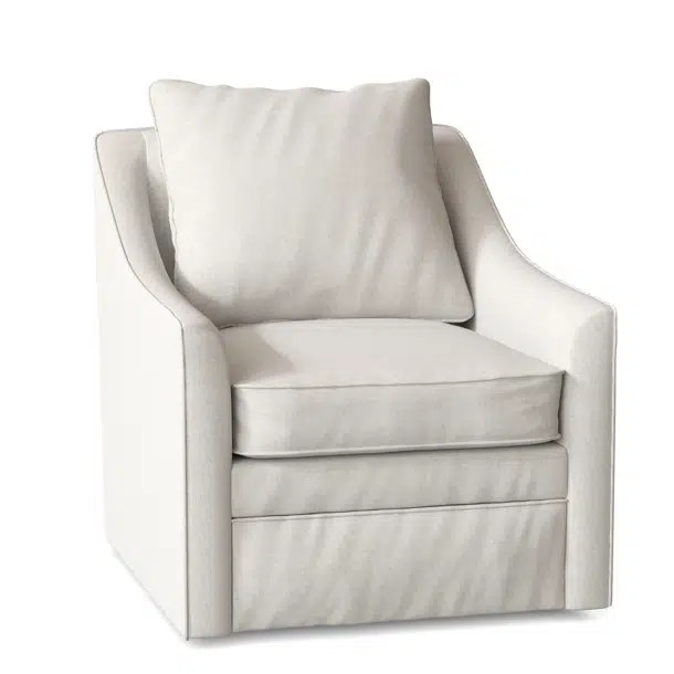 Bella Upholstered Swivel Armchair | Wayfair North America