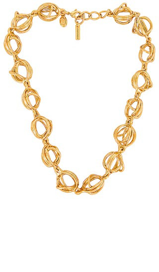 Jennifer Behr Zyra Necklace in Metallic Gold. | Revolve Clothing (Global)