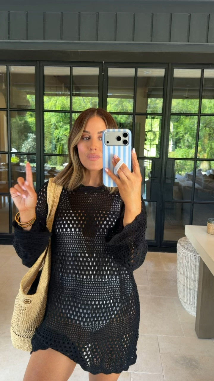 Sharing some of my favorite swimsuit coverups for summer ☀️ Lots of chic, affordable, and also bump friendly options! I’m wearing a small in this coverup. Love this timeless black option, but comes in lots of other colors too! 

Resort wear || swimsuit coverups || coverups || women’s summer fashion || Amazon finds 

#LTKmomlife #LTKSeasonal #LTKTravel