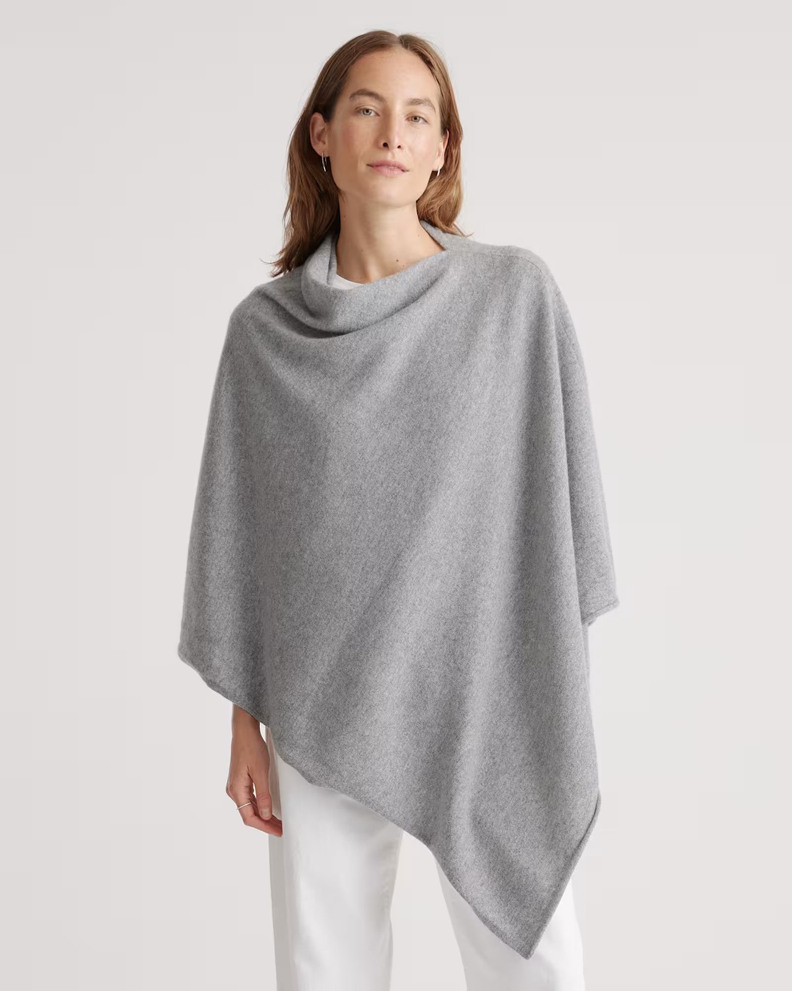 Mongolian Cashmere Poncho | Quince