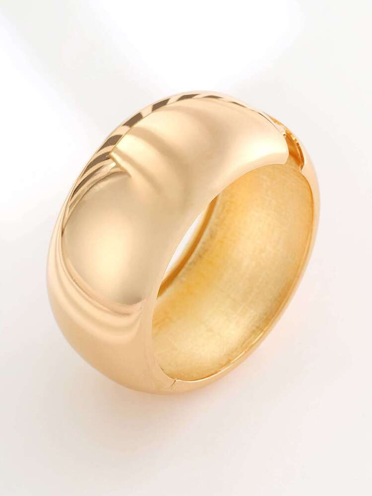 1pc European And American Popular Fashionable Minimalist Shiny Women's Bangle | SHEIN