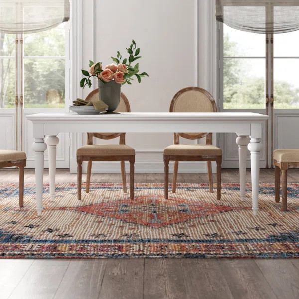 Vivien 70.87'' Solid Wood Dining Table | Wayfair North America