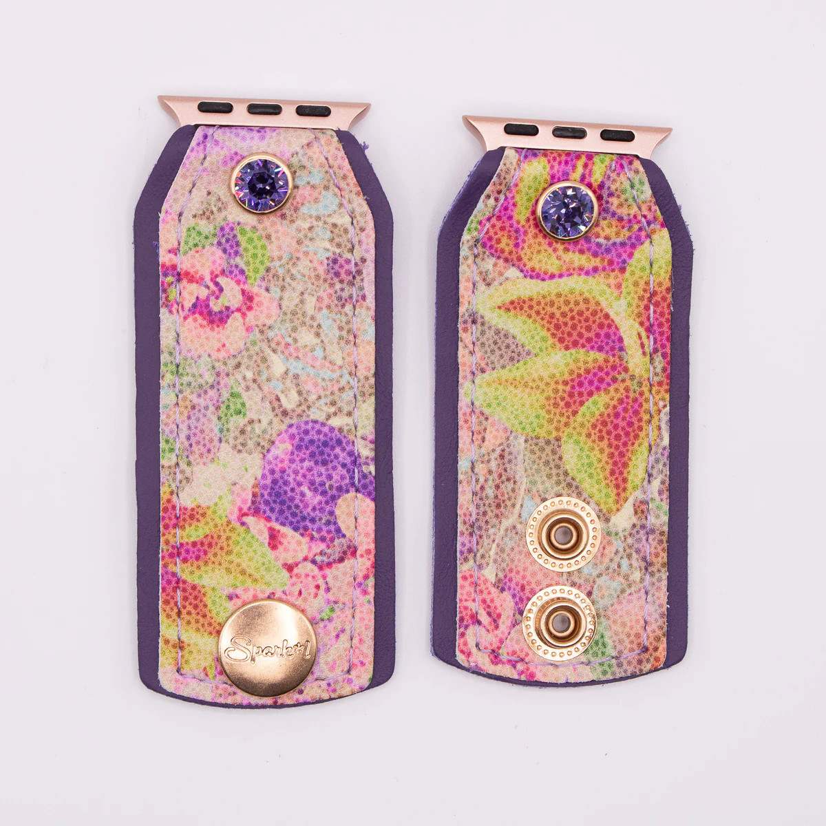 EASTER EGG Ready to Ship - Bow Band in Grandiflora (All Sizes, All Watch Types) | Sparkl