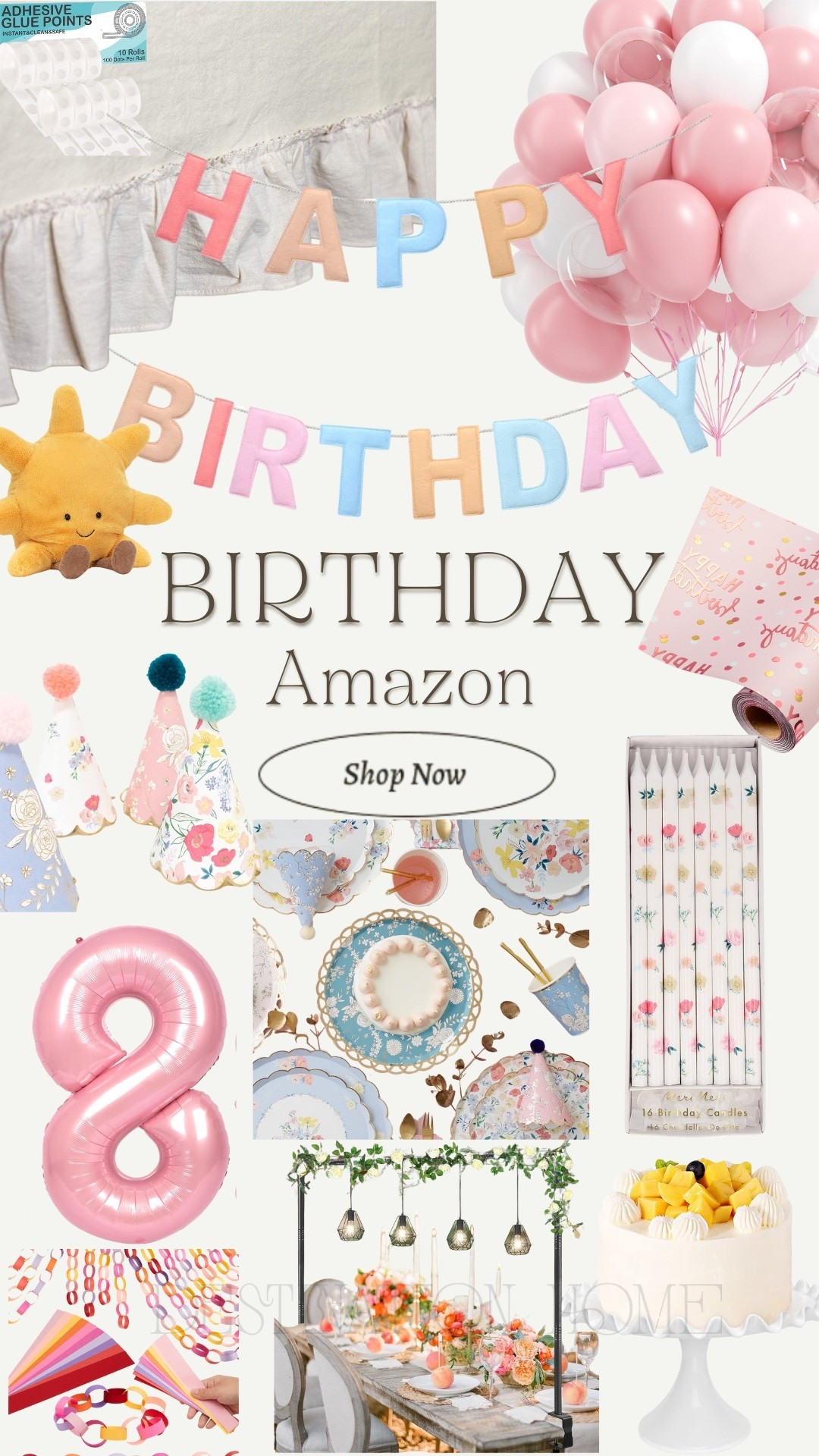 All my Amazon birthday favorites in one place reusable decor that looks good every single year 🎂 Linking them all on LTK!
#AmazonParty #BirthdayInspo #ReusableDecor #AmazonFinds

#LTKHome #LTKHoliday #LTKFamily #LTKSeasonal