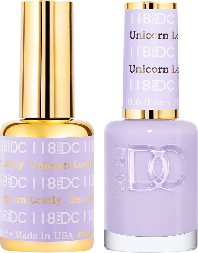 DND DC Gel Polish Set, Purple Collection, UV/LED GelPolish and Air Dry Nail Lacquer, Matching Chi... | Amazon (US)