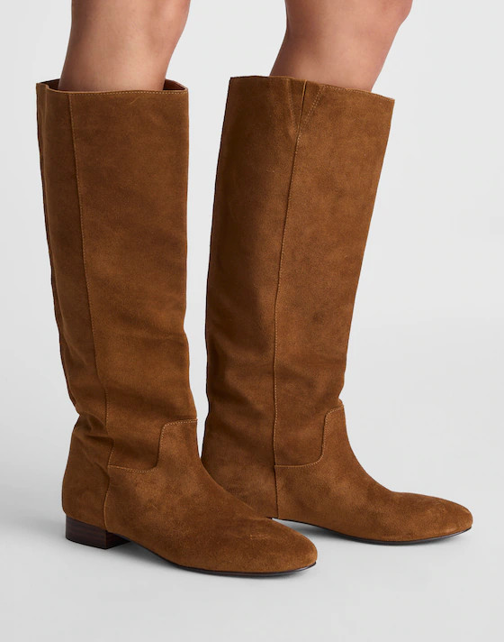 The Dari Tall Boot in Suede | Madewell
