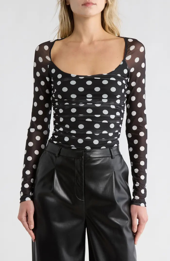 Archie Ruched Long Sleeve Top | Nordstrom Rack