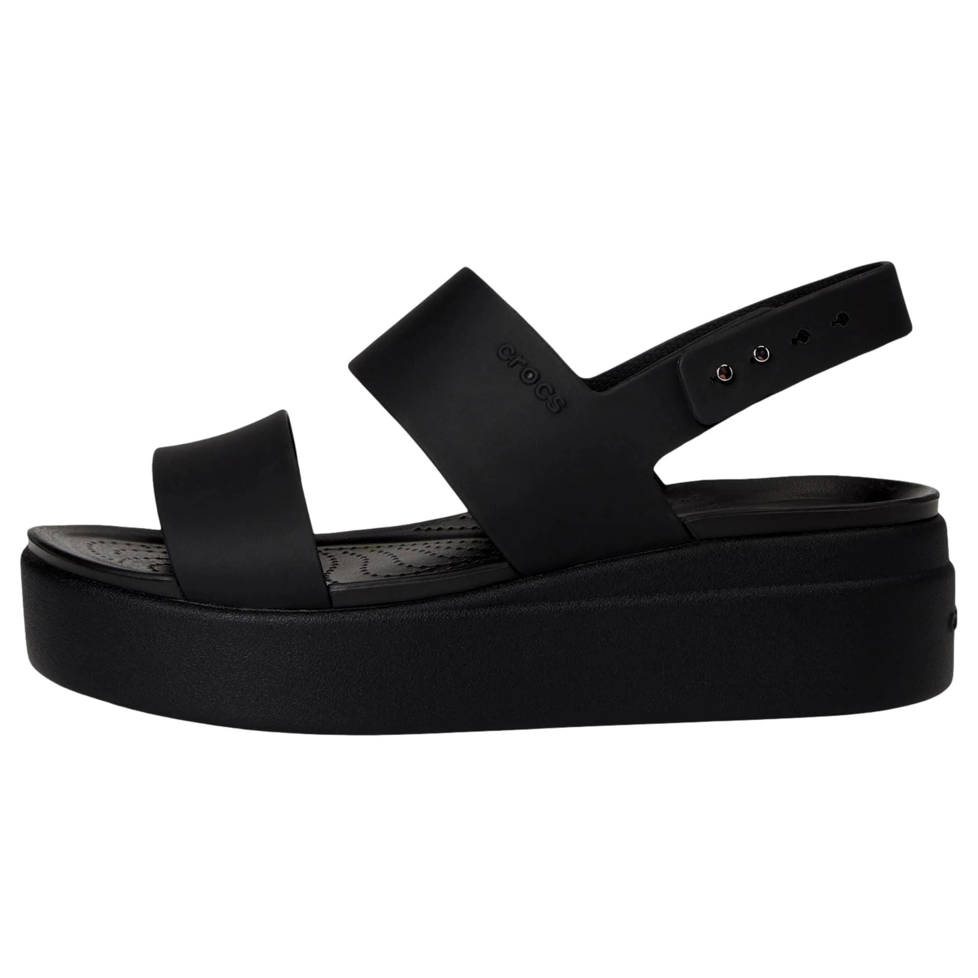 Crocs Brooklyn Low Wedge Black / Black 206453-060 Women's | Shop Simon