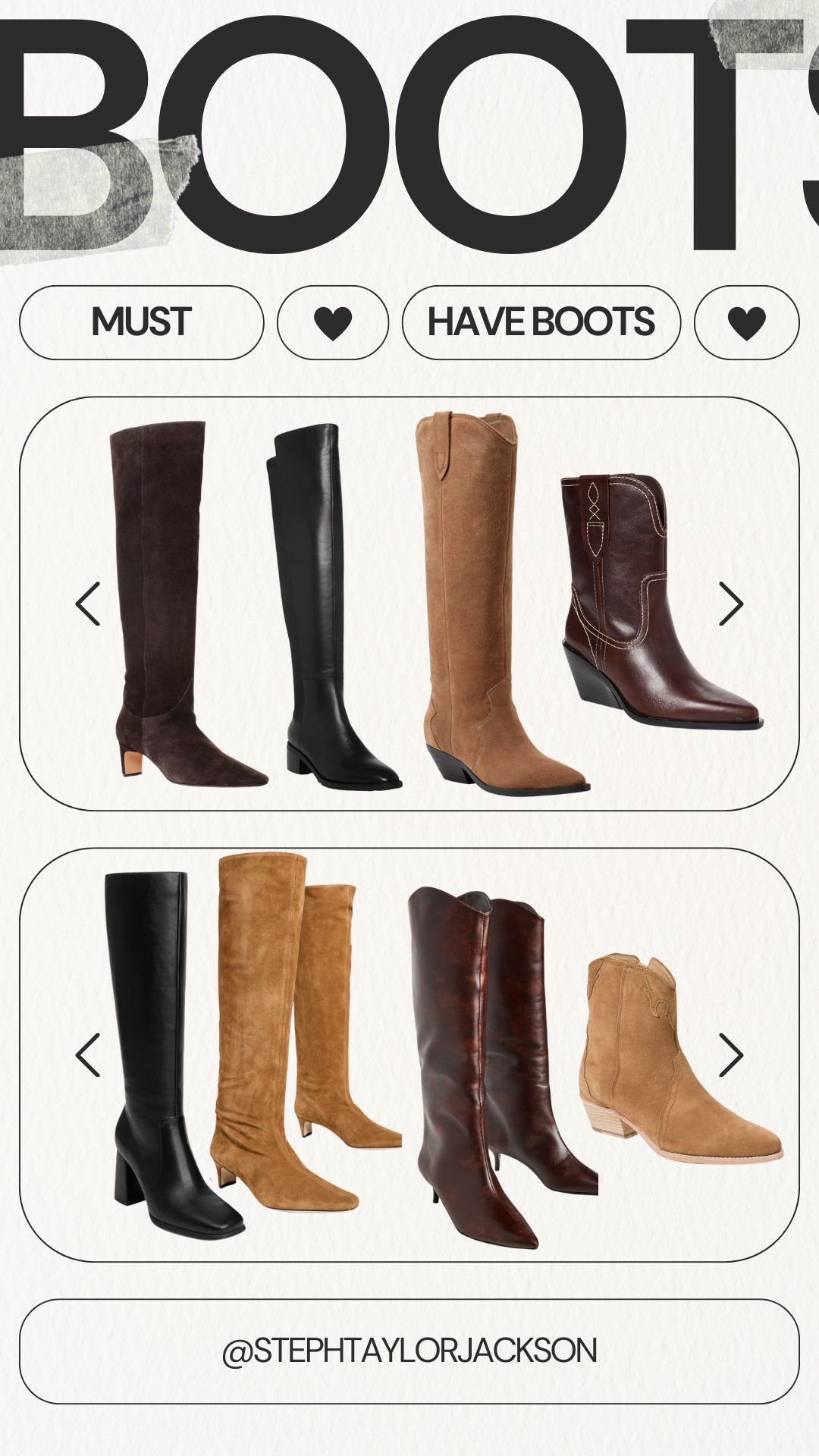 Must shop boots this season! I love seeing whats new in the boot category every fall and winter! Here are a few that caught my eye. Let me know if you see any favorites! These are great to wear to work, date night or even gift for Christmas if you know the recipients size!  

 #LTKSeasonal #LTKStyleTip #LTKShoeCrush