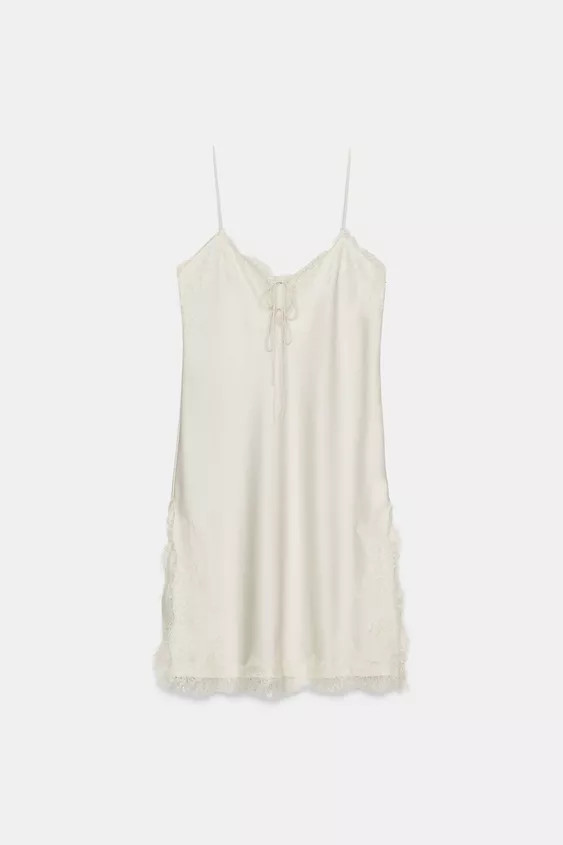 ZW COLLECTION LACE CAMISOLE DRESS | Zara UK