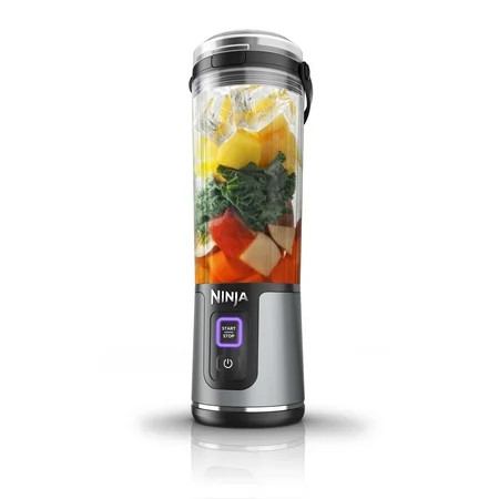 Ninja Blast 18 oz. Portable Blender with Leak Proof Lid and Easy Sip Spout, Black, BC151BK | Walmart (US)