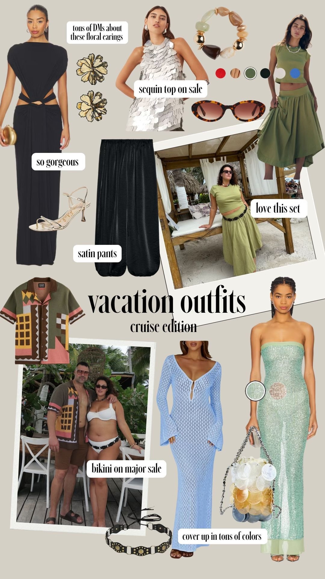round up of our vacation looks 

#LTKMidsize #LTKSeasonal #LTKTravel