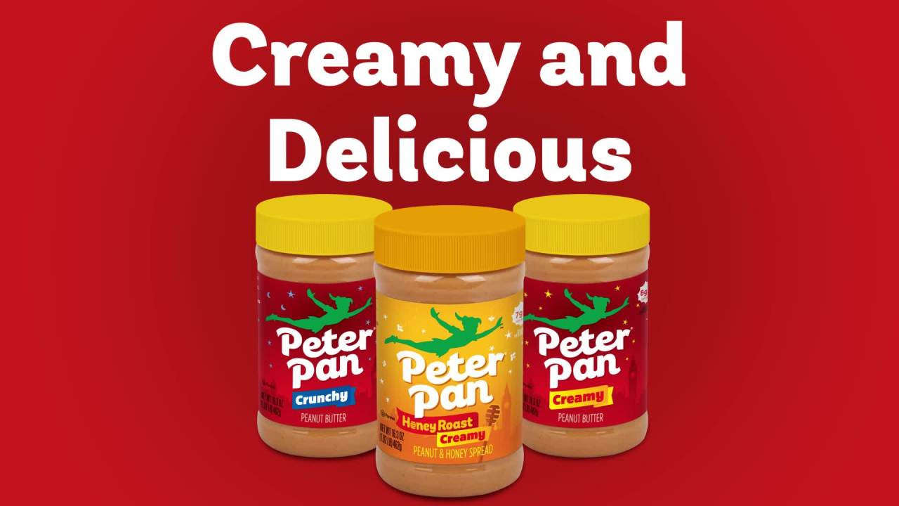 Peter Pan Creamy Peanut Butter,Smooth, Gluten Free Peanut Butter, 16.3 oz Jar | Walmart (US)