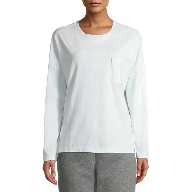 Time and Tru Women's Long Sleeve Oversized T-Shirt | Walmart (US)